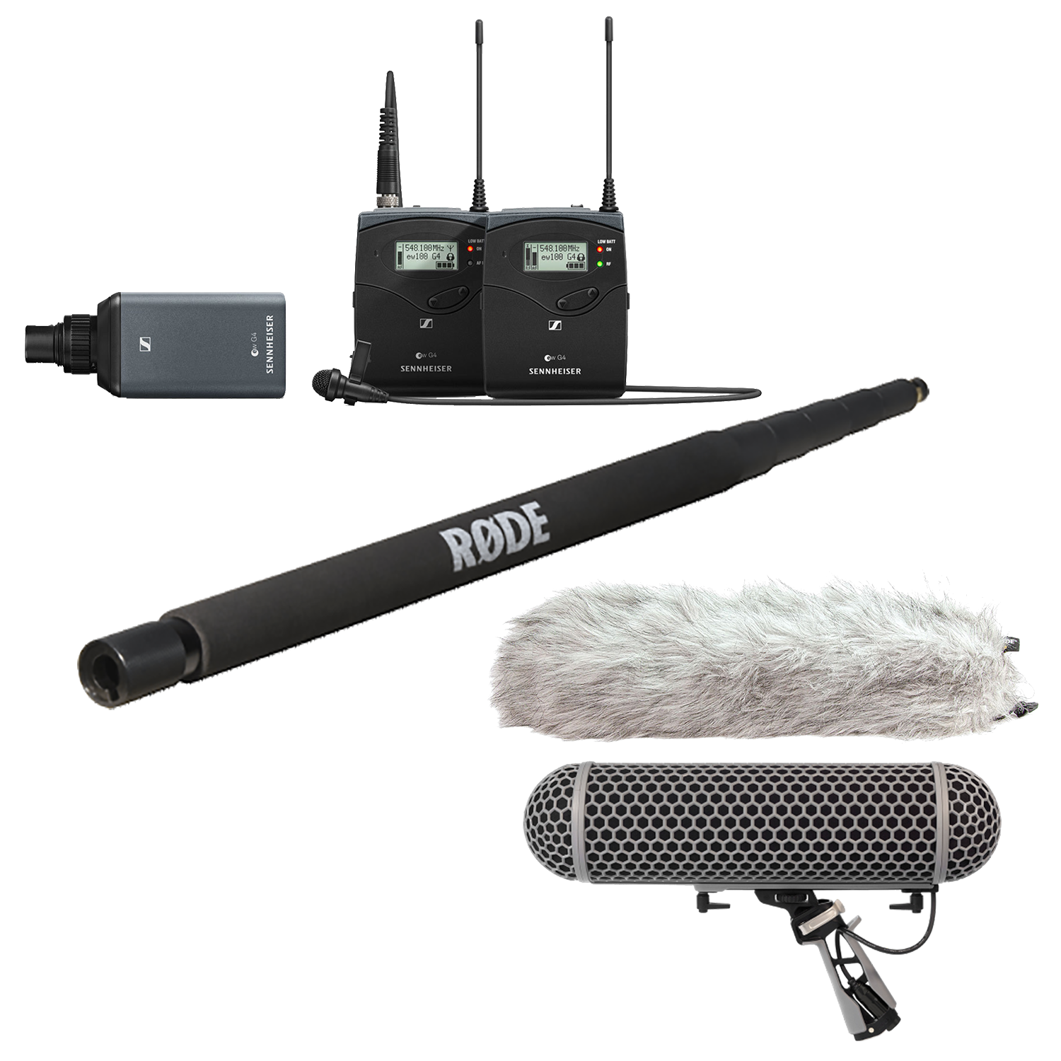 Hire a Camera Sennheiser Wireless Boom Kit hire rental